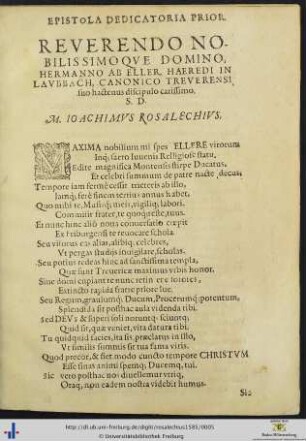 Epistola dedicatoria prior.