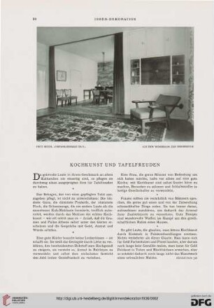 47: Kochkunst und Tafelfreuden
