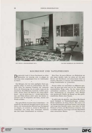 47: Kochkunst und Tafelfreuden