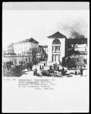 Ansicht von Frankfurt: Der alte Roßmarkt