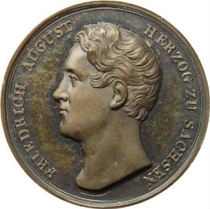 Prinz Friedrich August - Ernennung zum Mitregenten