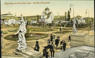 Exposition de Bruxelles, 1910. - Section Allemande