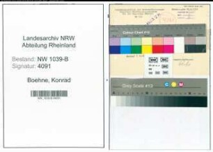 Entnazifizierung Konrad Boehne , geb. 00.00.0000 ()