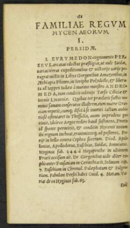 Familiae Regum Mycenaeorum.