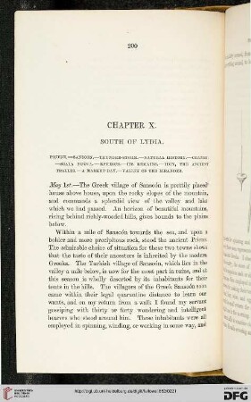 Chapter X: South of Lydia