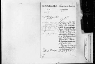 Bestimmungen über Verleihung von Hofprädikaten (1903-1905)
