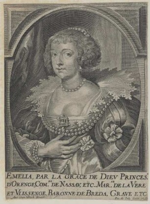 Bildnis der Amalie von Oranien-Nassau