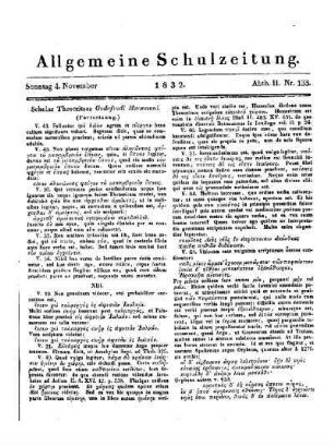 Scholae Theocriteae : (Fortsetzung.)