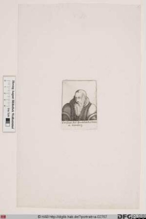 Bildnis Christoph Fabius Brechtel