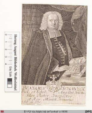 Bildnis Benjamin Schmolck