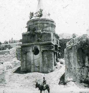 Absaloms Grab spät-hellenistisch? [Jerusalem]