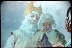 Moses salbt Aaron zum Hohepriester