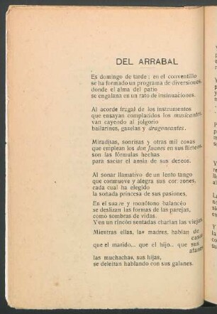 Del arrabal