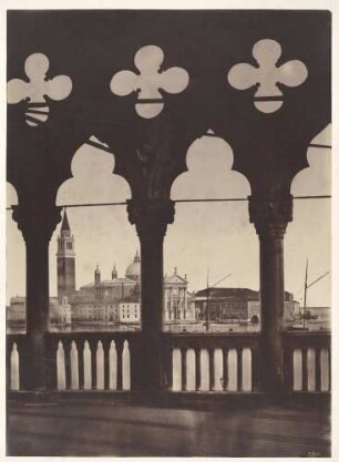 "Isola San Giorgio Maggiore veduta dall' palazzo ducale".