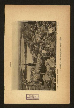 1 - Blick auf die Binnen- und Außen-Alster
