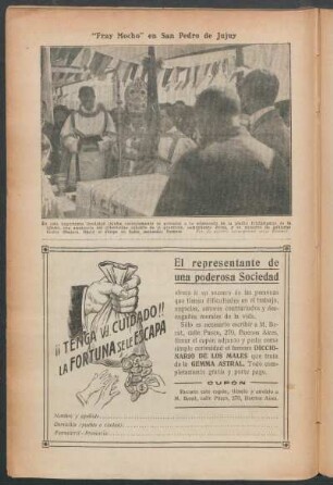 "Fray Mocho" en San Andrés de Jujuy