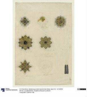 Verzierung an der kaiserlichen Stole