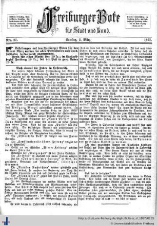 Nr. 27-38, März 1867