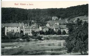 Bad Kösen. Blick auf Bad Kösen