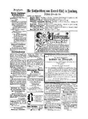 Anzeigen : Beilage zu No. 47 der Pädagogischen Reform