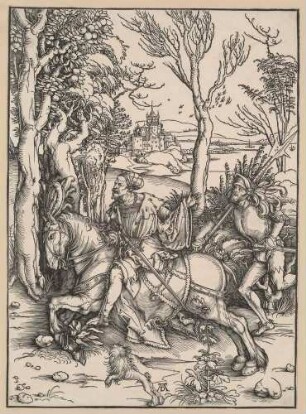 Reiter und Landsknecht (Ritter und Landsknecht)