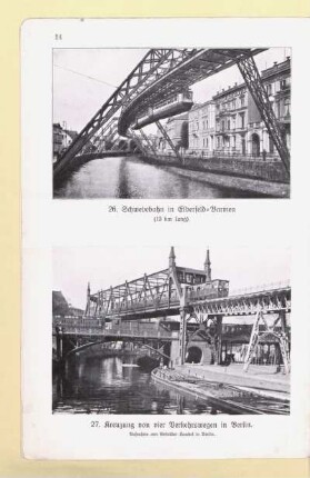 26. Schwebebahn in Elberfeld-Barmen