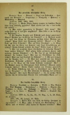 93. Der deutsch-französische Krieg