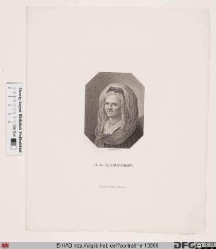 Bildnis Anna Luise Karsch, geb. Dürbach