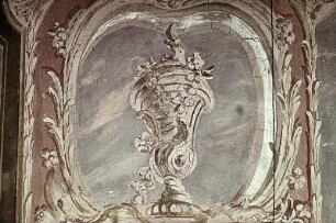 Supraporte mit Vase