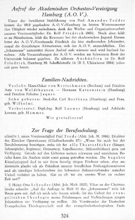 Zur Frage der Berufsschulung.