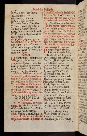224-242, Dominica Passionis