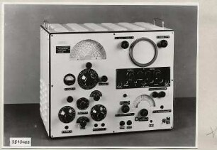 Fernsehprüfsender ohne RFT, Foto 1955