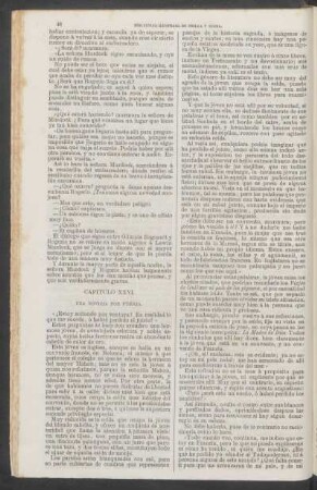 Capítulo XXVI. - Una novicia por fuerza.
