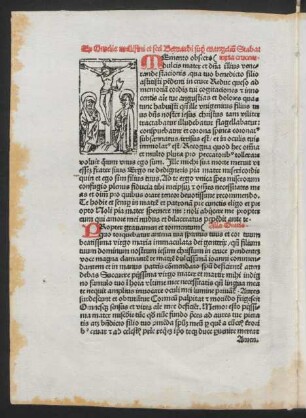 Ex Omelia ... et sancti Bernardi super evangelium Stabat iuxta crucem.