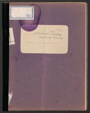 Nachlass von Max Scheler (1874-1928) – BSB Ana 315, B.1.160. Max Scheler (1874-1928) Nachlass: Übergang von der Wesensontologie zur Metaphysik. Kritik der theistischen Systeme. Zum Sinn meiner Metaphysik. Substantia . "Überpersönlich". Arten des Dranges. Diverses zur Erkenntnislehre - BSB Ana 315.B.I.160