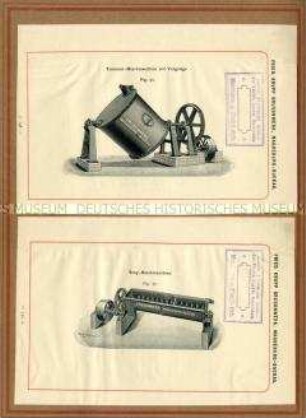 Trommel-Mischmaschine
