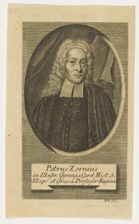 Bildnis des Petrus Zornius