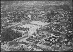 Leipzig, Augustusplatz (Luftaufnahme)
