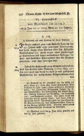 VI. Hauptstück.