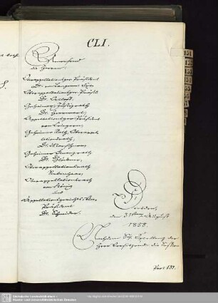 CLI. 31. August 1858