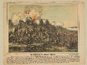 Erstürmung der Düppeler Schanzen am 16.4.1864