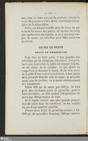 Gelées de fruits