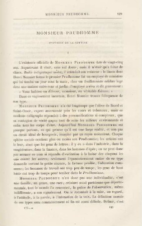 Monsieur Prudhomme Synthèse De La Sottise