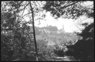 Wolkenburg. Blick auf Wolkenburg