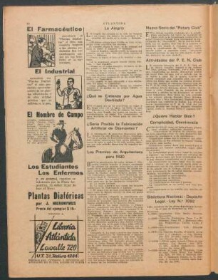 Biblioteca Nacional. - Depósito Legal. - Ley Nº 7092