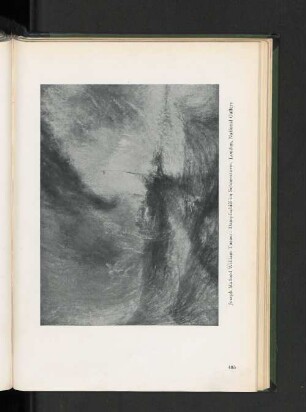 Dampfschiff im Schneestrum. London, National Gallery.