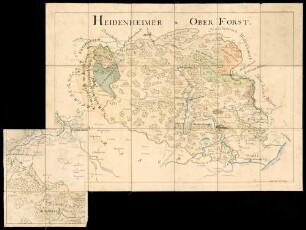 "Heidenheimer Oberforst" [Überblickskarte]