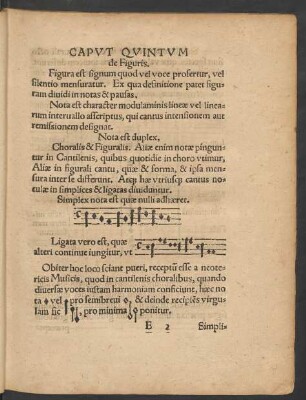 Caput Quintum de Figuris.