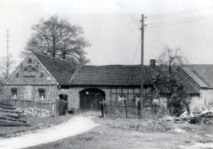Bauernhof in Gosda : Bauwesen - Wirtschaftsgebäude und Gehöfte. Ort: Gózd / Gosda. Haus Nr. 34. Bauernhof der Familie Noack.