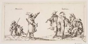 Russen (Moskowiter) und Italiener